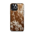 thumbnail image 2 of Black Phone Gold Metallic Cowhide Print Compatible with iPhone 11 Pro Case Cover, 2 of 5