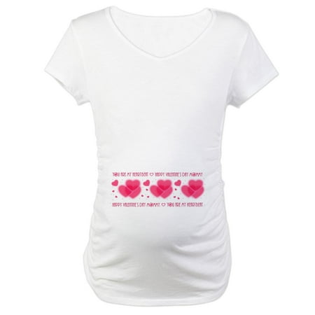 

CafePress - Heartbeat/Mommy Maternity T Shirt - Cotton Maternity T-shirt Cute & Funny Pregnancy Tee