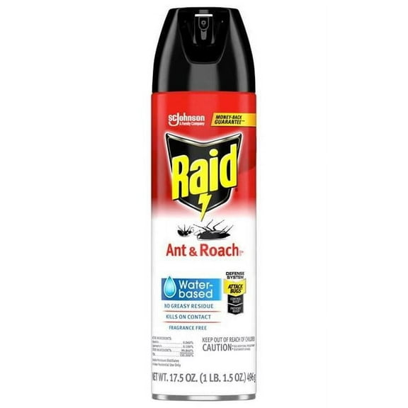 RAID® ANT & ROACH KILLER WATER BASED 17.5 OZ