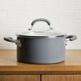 thumbnail image 2 of Rachael Ray Create Delicious 6 Quart Aluminum Nonstick Stockpot, Gray Shimmer, 2 of 3