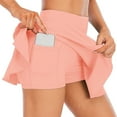 thumbnail image 5 of Whlbf Sports Exercise Cycling Shorts,Womens Gym Yoga Tennis Skirt Fake Two-piece Running Shorts(including Pocket), 5 of 5