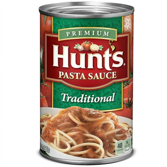 Pack of 2 Hunt's Traditional Pasta Sauce, 24 oz