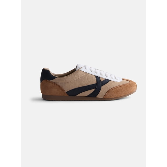 Scenario Women's Lace Up Low Profile Sneakers