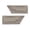 Beige, variant on CROSSDESIGN Coverlay Medium Gray Replacement Door Panel Insert Fit for 2003-2010 Volkswagen Beetle