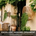 thumbnail image 2 of Spencer 2 Pack Artificial Hanging Plants Fern Vine, Fake Ivy Leaves Decoration Faux Greenery Decor for Wall Home Bedroom Kitchen Balcony Garden Party, 2 of 8