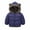 Navy, variant on Winter Coat For Baby Boys Girls Fleece Jacket Toddler Clothes Toddler Jacket
