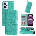 thumbnail image 4 of Funda tipo cartera GANGXUN para Xiaomi Redmi Note 12 Pro 5G , diseño girasol, cuero PU, soporte, cierre magnético, tarjetero, 4 of 5