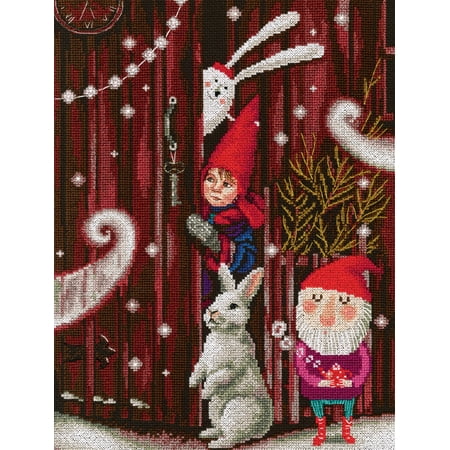 UPC: 4743348404104 | Waiting for a fairy tale M657 Counted Cross Stitch Kit