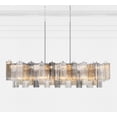thumbnail image 5 of Crystorama Addis 14 Light Polished Chrome Chandelier - 51.75"W x 14.25"H x 14"D, 5 of 11