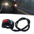 thumbnail image 2 of Tekuisi 7/8" Motorcycle Handlebar Fog Headlight Horn Start Kill Switch ON OFF Button 12V for Motorcycle Motorbike ATV Sport Dirt, 2 of 6