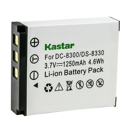 Image of Kastar DS-8330 Battery 1-Pack Replacement for Traveler DC-8600 Traveler DC-X5 Traveler DC-XZ6 Megapix Vx8 Minox DC 1011 DC 1022 DC 8111 DC 8122 Premier DS8330 PRIMA DS-8330 DS-8340 DS-588 Camera