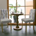 thumbnail image 3 of Dining Chair Covers Set of 4,Rustic Purple Ombre Wood Board Universal Stretch Kitchen Seat Covers Parsons Chair Protector Slipcover for Home Restaurant Party Decor,Vintage Shabby Style, 3 of 6
