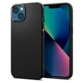 thumbnail image 1 of Funda Spigen Liquid Air para iPhone 13 (2021) - Negro mate, 1 of 8