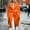Orange Coats for Women, variant on XPMWRP Faux Fur Coat Plus Size Mid-Length Loose Overcoat Suit Collar Warm Long Sleeve Women Casual Winter Fashion Outerwear Green M