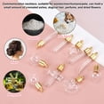 thumbnail image 4 of Uxcell 5 Pcs Collar de Vial, Colgante de Botella de Perfume de Vidrio en Forma de Corazón, Colgante de Urna para Cenizas, Botella Abierta de 26.5 mm, 4 of 6