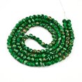 thumbnail image 2 of Baking Painted Glass Beads Strands Round Drawbench Style Green 6~6.5mm Hole: 1mm 139~162pcs/strand 29.53~34.25 inch(75~87cm), 2 of 4