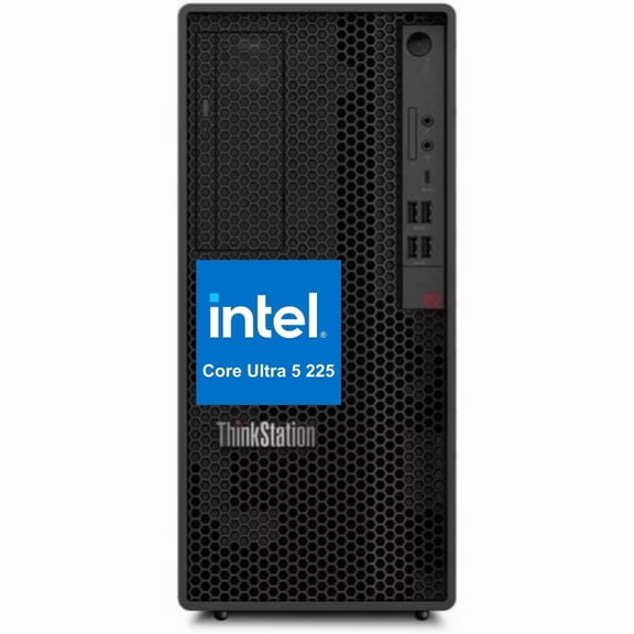 Lenovo ThinkStation P2 Gen 2 Workstation,Intel Core Ultra 5 225 ,16 GB DDR5( 2x8GB )- 1 TB SSD( 2x512GB ) - Tower
