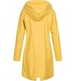thumbnail image 3 of Jackets for Women Long Sleeve Zipper Hooded Waterproof Coats Outdoor Active Hiking Windbreaker Raincaots with Pockets, 3 of 4