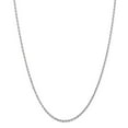 thumbnail image 1 of 10k White Gold 2.25mm D/C Quadruple Rope Chain, 1 of 3