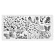 thumbnail image 4 of Seitruly 16 estilos, gran oferta, placa de estampado para decoración de uñas, sello de acero para uñas, herramienta de impresora para manicura, Type4 NO4 Seitruly CBP003339, 4 of 4