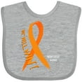 thumbnail image 3 of Inktastic We Will Win Multiple Sclerosis Awareness Boys or Girls Baby Bib, 3 of 4