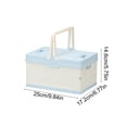 thumbnail image 3 of Todaioua Outdoor Camping Folding Box Portable Car Trunk Organizer For Picnic Storage Small Household Container Waterproof Collapsible Storage Box For Travel Gear Organization, 3 of 7