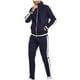 thumbnail image 5 of Color Blocked Cardigan Stand Collar Sweater Chaqueta de béisbol para hombre Suéter de manga larga Pompotops qwe19935, 5 of 9