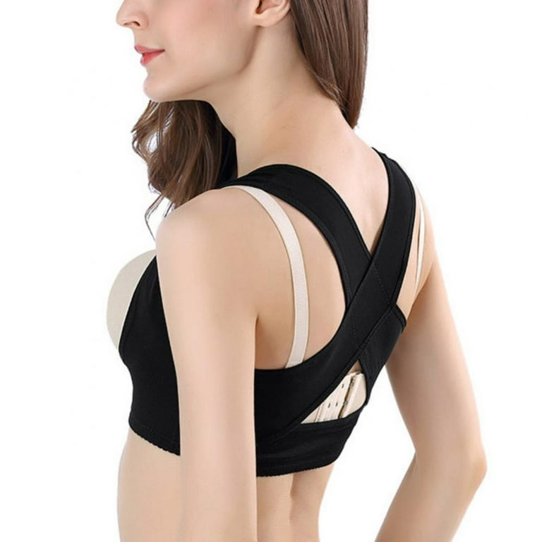 JOYSHAPER X Strap Bra Support for Women Chest Brace Up Posture Corrector  Shapewear Tops Vest, Black, XX-Large : : Clothing, Shoes &  Accessories