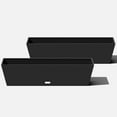 thumbnail image 1 of Veradek Pure Series Window Box 36" Planter 2 Pack Black, 1 of 7