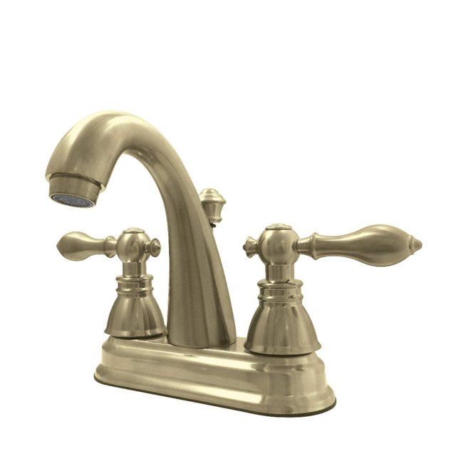 Grifo para Baño Fauceture FSY5613ACL con Montaje Central de 10 cm en Latón