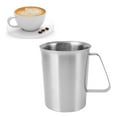 thumbnail image 1 of Stainless Steel Milk Pitcher, Steaming Pitcher Latte Art Frothing Cup Milk Frothing Jug For Coffee Cappuccino, 1 of 8