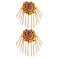 thumbnail image 4 of Hombrera con cadena de borlas, accesorios modernos para uniformes de hombre y mujer, joyería vintage Dorado, 4 of 9