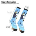 thumbnail image 2 of Johaoi Bluey Pattern Crazy Funny Stocking for Men & Women Colorful Fun Novelty Stockings Gifts for Adults Gag Gifts, 2 of 6