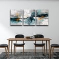 thumbnail image 4 of Abstract Wall Art For Living Room Bedroom Wall Decor Modern Office Decorations Color Block Wall Paintings Pictures Artwork Hotel Canvas Prints Art 3 Piece Minimalist Aesthetic Home Decor, 4 of 6