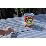 Flex Seal Liquid Rubber Sealant Coating, Clear, 1 Gallon