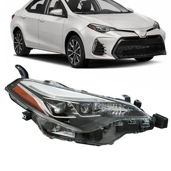 LABLT LED Headlight For 2017-2019 Toyota Corolla SE XSE XLE Headlamp Passenger Side