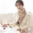 thumbnail image 3 of Rechargeable Heated Shawl Electric Neck Warmer with 3 Heating Levels for Indoor and Outdoor Activities, 3 of 5