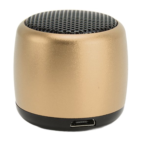 Altavoz Protable, Altavoz De Subwoofer Pesado Al Aire Libre Recargable Con USB, Altavoz Inalámbrico De Metal Micrófono Para La Tableta De Teléfono