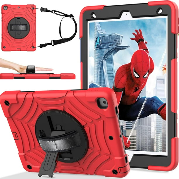 Funda BMOUO para iPad de 9ª, 8ª y 7ª generación de 10,2 pulgadas con correa