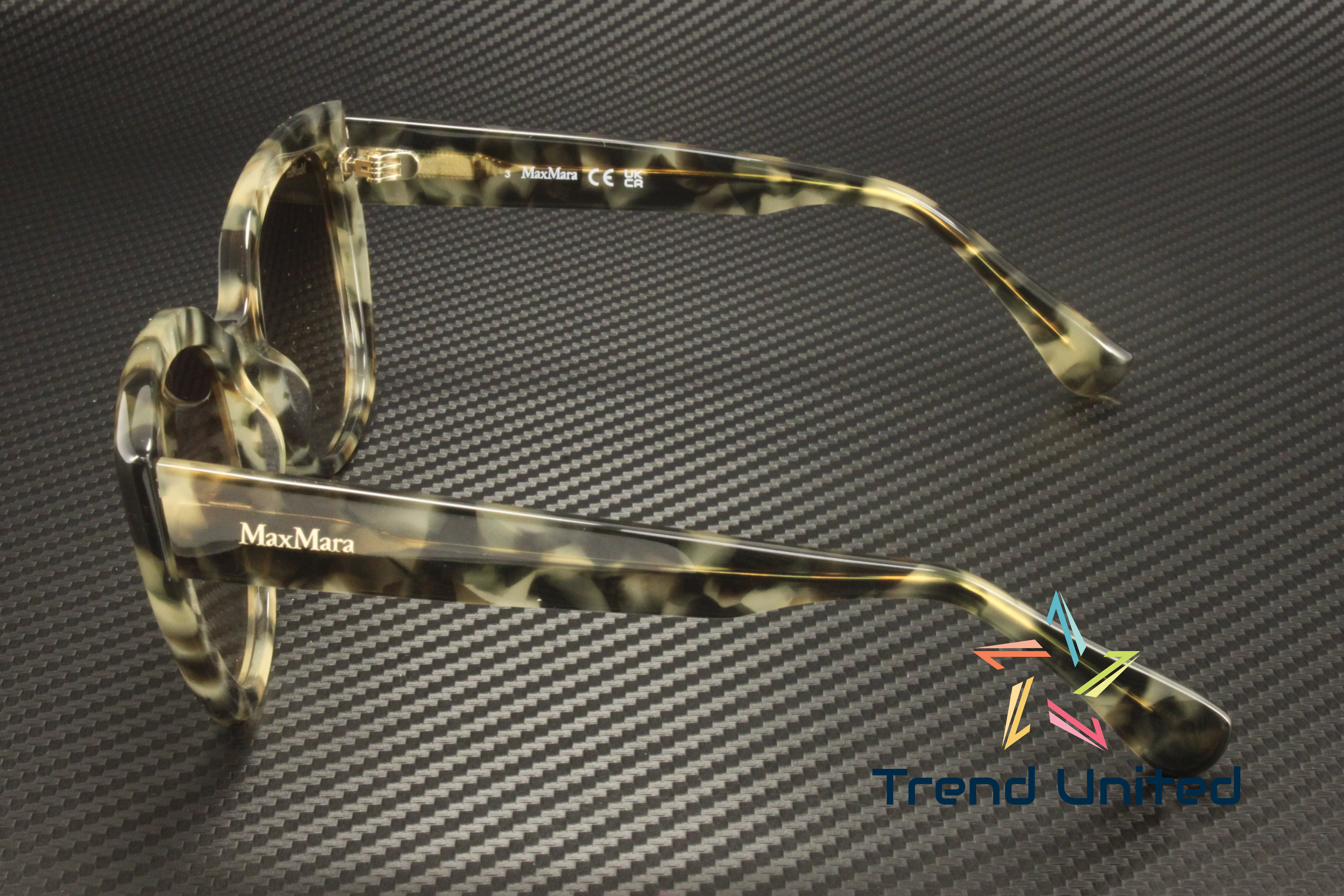 Max Mara Sunglasses MM0040-55F-54 New with tags Max Mara Shield Metal Sunglasses | Neiman Marcus main image 3