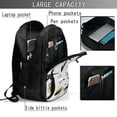 thumbnail image 4 of Balery Animal Bird Mochila con carga USB para hombre y mujer - Mochila impermeable y antirrobo para laptop con puerto USB para viajes, trabajo, 4 of 7