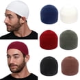 thumbnail image 2 of Islamic Men‘s Prayer Cap Muslim Men‘s Hat Knitted Style Acrylic Fiber, 2 of 3