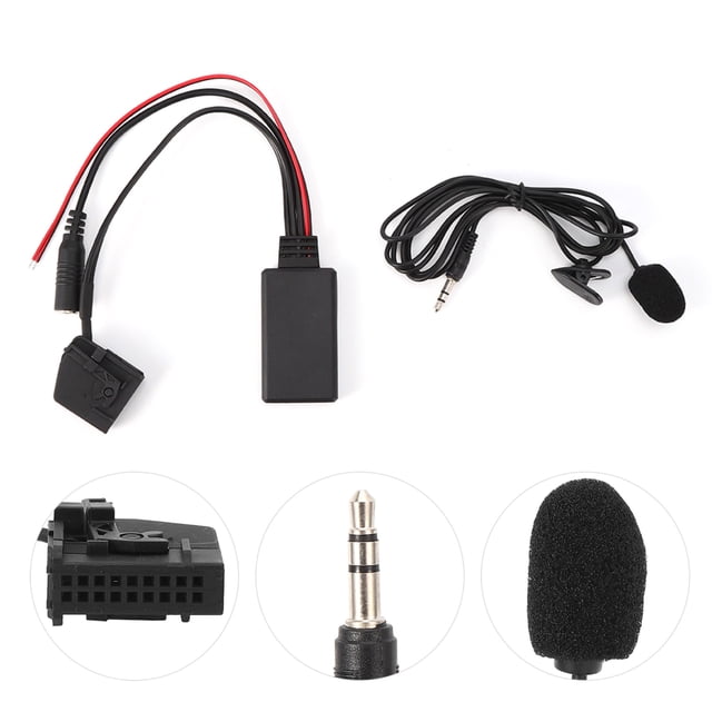 Arnés de micrófono ANGGREK adaptador de 18 pines para tabletas de teléfonos móviles Mp3 para coche
