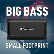 Planet Audio MB600.2D 2 Channel 600 Watt Class D Car Amplifier, Full Range