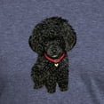 thumbnail image 3 of CafePress - Poodle Pup (Blk) T Shirt - Mens Tri-blend T-Shirt, 3 of 4