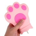 thumbnail image 3 of EeaseCA 1 Set Cat Paw Shaped Water Injection Hand Warmer Hot Water Bottle with Cloth Bag, 3 of 7