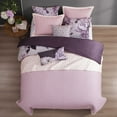 thumbnail image 4 of Bebejan Plum Petal 8 Piece Reversible Comforter & Coverlet Set - Queen, 4 of 11