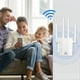 thumbnail image 1 of Extensor WiFi de 1200 Mbps, amplificador WiFi de 2,4 GHz y 5 GHz, repetidor de enrutador WiFi para el hogar., 1 of 9