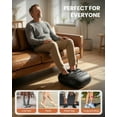 thumbnail image 4 of FSA Eligible HSA Shiatsu Foot Massager Machine,Electric Heated Feet Massager for Plantar Fasciitis, Kneading Vibration Compression, Detachable Sleeve,Christmas Gifts for Dad Men, 4 of 7
