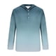 thumbnail image 4 of Blusa de manga larga con capucha para hombre, estilo informal, con botones, estampado degradado, de poliéster, 4 of 4